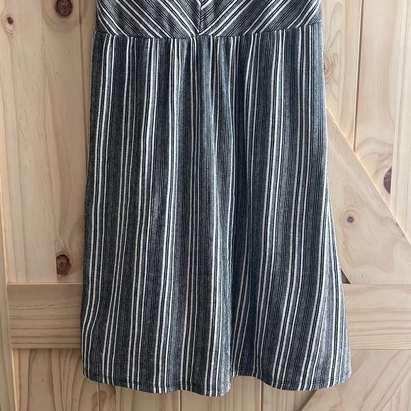 Universal Thread Black & White Striped Tank Dress XL - Picture 3 of 6
